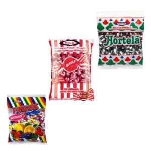 Kit Balas tradicionais Canela - hortelã - fruta Santa Fé